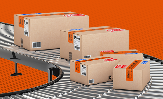 shipping boxes