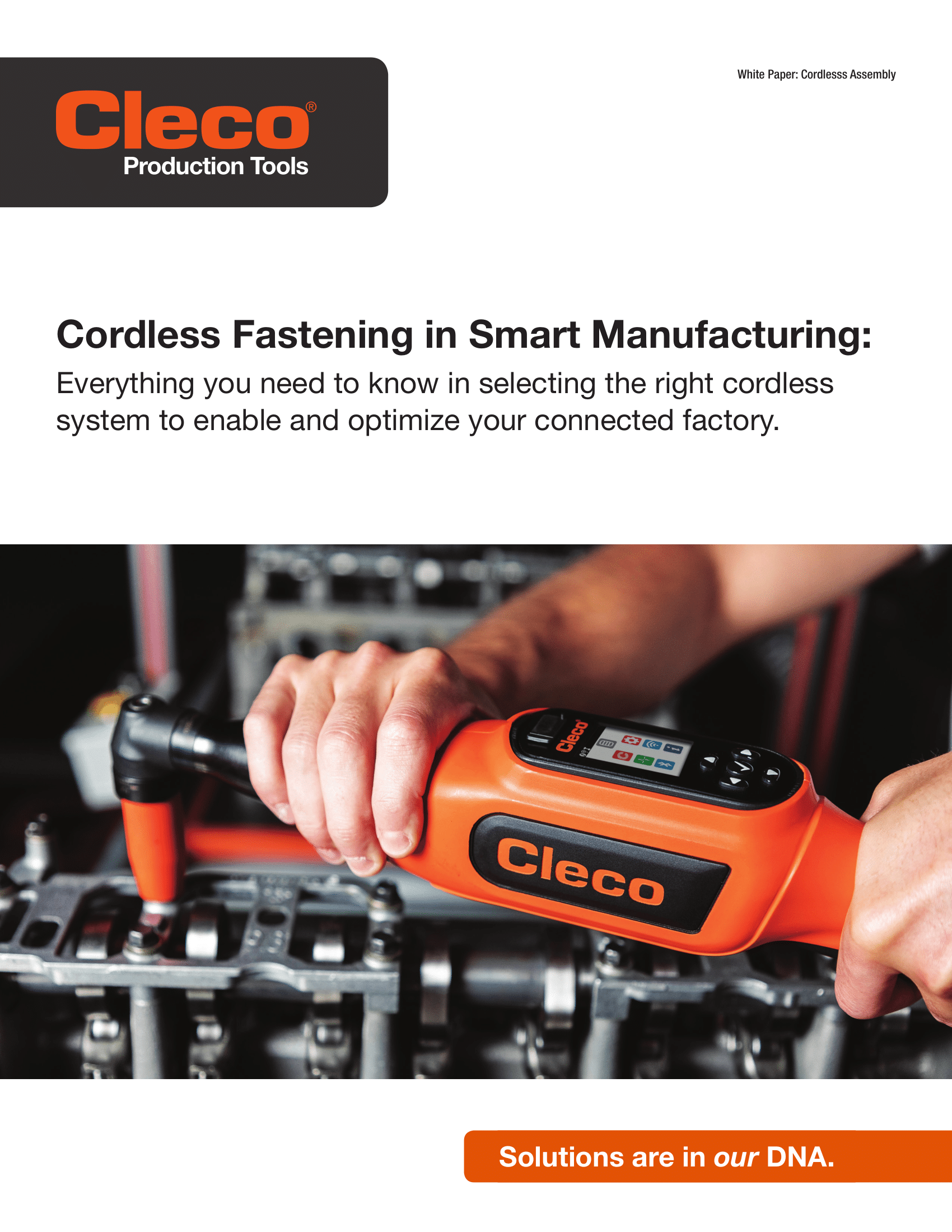 White Paper - Cordless Assembly